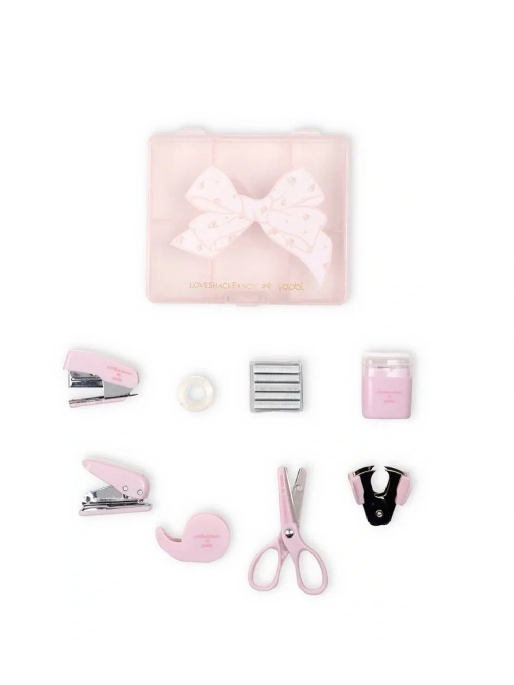 New LoveShackFancy x Target Yoobi Heirloom Ditsy Mini Supply Kit 9 pieces